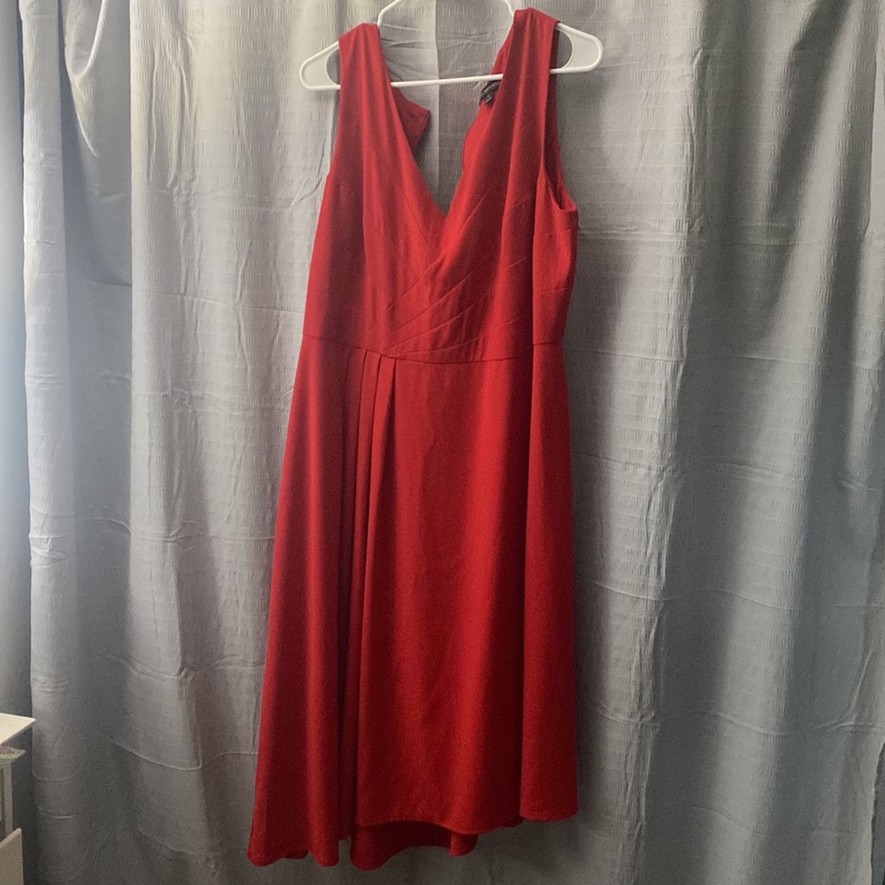 Red dress